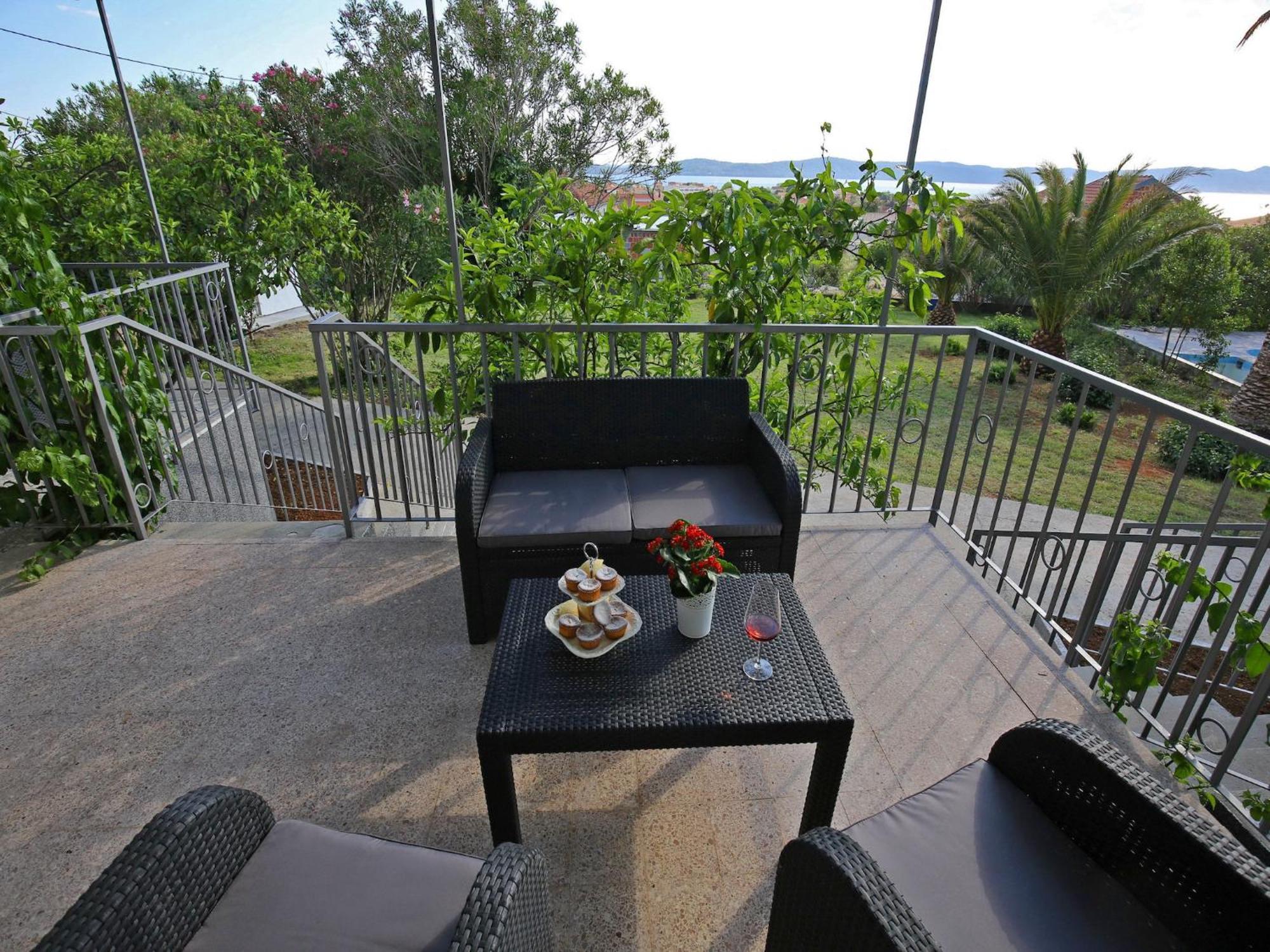 Scenic Holiday Home In Bibinje Near Sea Exterior photo