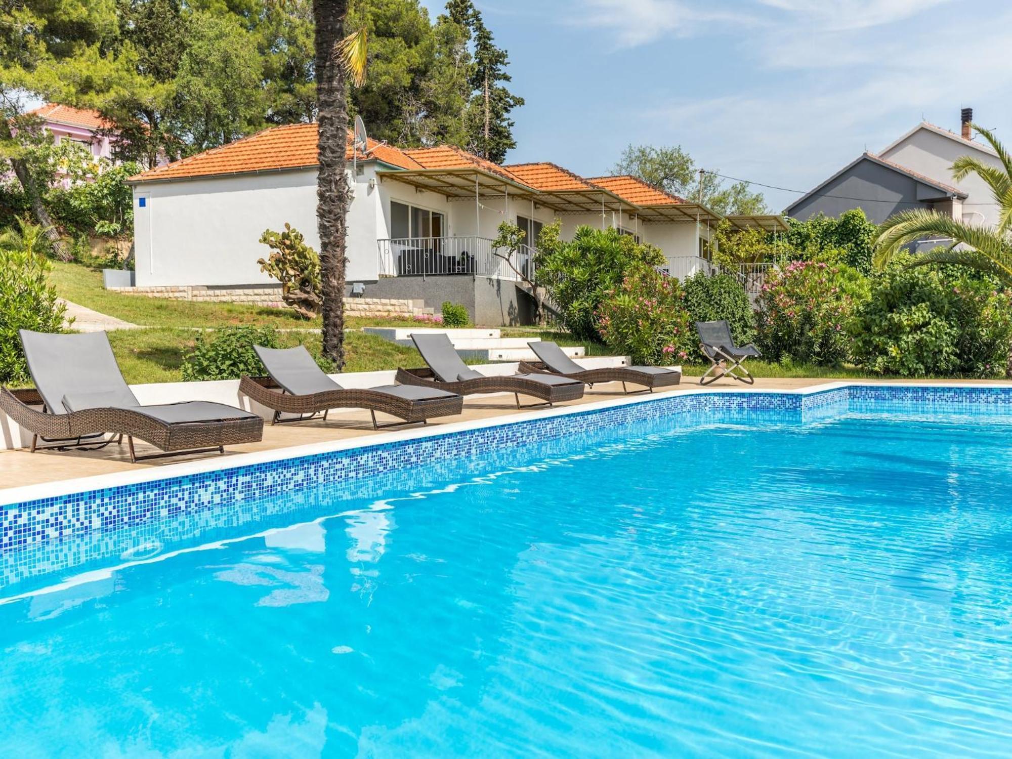 Scenic Holiday Home In Bibinje Near Sea Exterior photo
